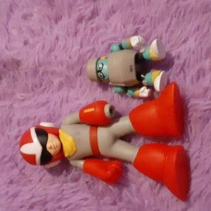 Megaman Figure Bundle Protoman and Block Man